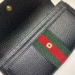 Qualità superiore replica Ophidia Continental Portafoglio 523153 Nero