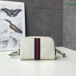 Ophidia Mini Crossbody Bag 517350 Bianco