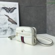 Ophidia Mini Crossbody Bag 517350 Bianco