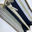 Alta gamma replica Ophidia Zip Around Portafoglio 523154 Bianco