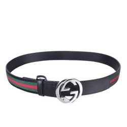 Replica Alta Qualità Qualità superiore replica Cintura in pelle 114984 Nero