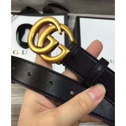 Qualità da grande replica Cinture con fibbia a doppia G Nero Qualità da grande replica Cinture con fibbia a doppia G Nero