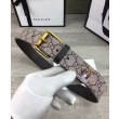 Qualità superiore replica Tiger stampa GG Supreme cintura Caffè