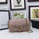 GG Marmont matelasse Borse Imitazioni in pelle Super Mini 476433 Rosa GG Marmont matelasse Borse Imitazioni in pelle Super Mini 476433 Rosa