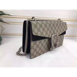 Dionysus GG Supreme borsa a tracolla 400249 Nero
