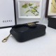 GG Marmont matelasse Borsa in pelle Super Mini 476433 Nero GG Marmont matelasse Borsa in pelle Super Mini 476433 Nero