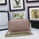 GG Marmont matelasse Borse Imitazioni in pelle Super Mini 476433 Rosa GG Marmont matelasse Borse Imitazioni in pelle Super Mini 476433 Rosa
