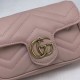 GG Marmont matelasse Borse Imitazioni in pelle Super Mini 476433 Rosa GG Marmont matelasse Borse Imitazioni in pelle Super Mini 476433 Rosa
