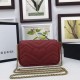 GG Marmont matelasse Borsa in pelle Super Mini 476433 Rosso GG Marmont matelasse Borsa in pelle Super Mini 476433 Rosso