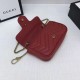 GG Marmont matelasse Borsa in pelle Super Mini 476433 Rosso GG Marmont matelasse Borsa in pelle Super Mini 476433 Rosso