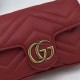 GG Marmont matelasse Borsa in pelle Super Mini 476433 Rosso GG Marmont matelasse Borsa in pelle Super Mini 476433 Rosso