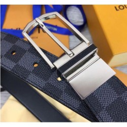 Riproduzione Fedele Pont Neuf 35mm Cinture Damier Cobalt Canvas M6067S imitazioni Replica Alta Qualità Pont Neuf 35mm Cinture Damier Cobalt Canvas M6067S