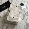 Borsa YSL Saint Laurent Niki catena media bianca