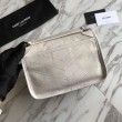 Borsa YSL Saint Laurent Niki catena media bianca