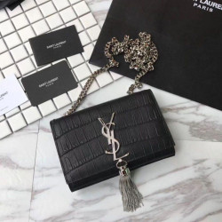 Borse YSLSaint Laurent Piccolo Kate Monogram Nappa in nappa nera