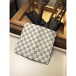 Dettagli perfetti Portafoglio Brazza Damier Coastline N63506