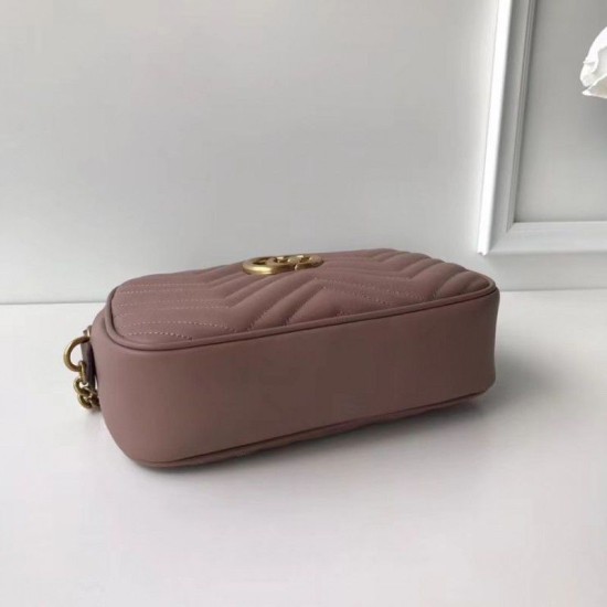 Riproduzione Fedele GG Marmont Matelasse Tracolla 447632 imitazioni Replica Alta Qualità GG Marmont Matelasse Tracolla 447632