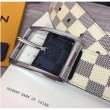 Qualità superiore replica M0040Q Reverso 40mm Damier Azur e Damier Graphite Canvas Buckle