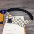 Qualità superiore replica M0040Q Reverso 40mm Damier Azur e Damier Graphite Canvas Buckle