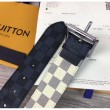 Qualità superiore replica M0040Q Reverso 40mm Damier Azur e Damier Graphite Canvas Buckle