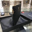 Pochette Saint Laurent nera con hardware oro
