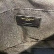 Pochette Saint Laurent nera con hardware oro