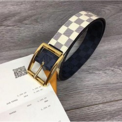 Replica Alta Qualità Qualità superiore replica Reverso 40mm Damier Azur e Damier Graphite Canvas Gold Buckle