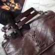 YSL Saint Laurent Bora Pari all'originale replica a catena media Niki bordeaux