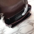 YSL Saint Laurent Bora Pari all'originale replica a catena media Niki bordeaux