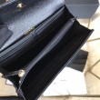 Boy Clutch Classic Quilted Portafoglio Nero