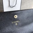 Boy Clutch Classic Quilted Portafoglio Nero