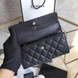 Boy Clutch Classic Quilted Portafoglio Nero