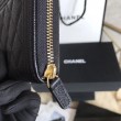 Alta gamma replica Boy Zip Around Portafoglio Cowhide Nero