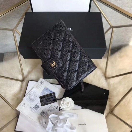 Clutch Portafoglio Cowhide Nero