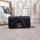 GG Marmont Studs Mini Borsa a Tracolla 488426 Nero GG Marmont Studs Mini Borsa a Tracolla 488426 Nero