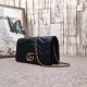 GG Marmont Studs Mini Borsa a Tracolla 488426 Nero GG Marmont Studs Mini Borsa a Tracolla 488426 Nero
