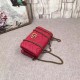 GG Marmont Studs Mini Borsa a Tracolla 488426 Rosso