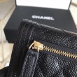 Imitazione Boy Classic Clutch Cowhide Portafoglio Nero
