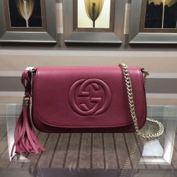 GG Marmont Mini Borse a Tracolla Rosso