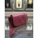 GG Marmont Mini Borse a Tracolla Rosso