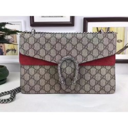 Dionysus GG Supreme borsa a tracolla 400249 Rosso