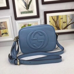 Qualità Specchio Qualità superiore replica Camera Soho in pelle 308364 Blu imitazioni perfette