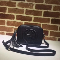 Qualità Specchio Borse Replica Camera Soho in pelle 308364 Nero imitazioni perfette