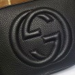 Borse Replica Camera Soho in pelle 308364 Nero
