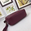 Borse Firmate Replica Soho Camera in pelle  308364 viola