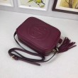 Borse Firmate Replica Soho Camera in pelle  308364 viola