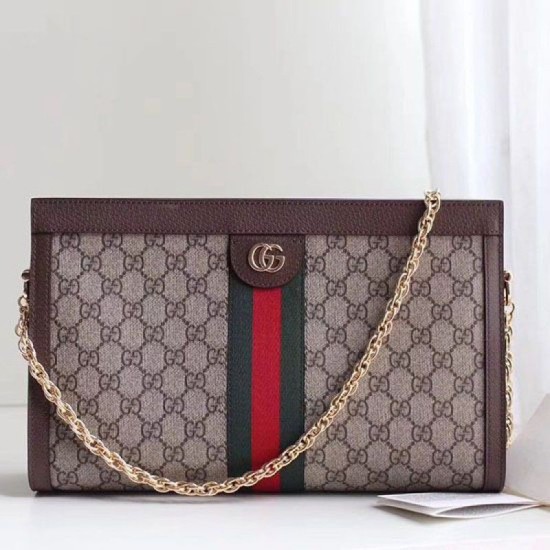 Borse Ophidia GG Tracolla Medium  marrone 503876