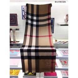 Replica Alta Qualità Qualità superiore replica Cammello di sciarpa di Cashmere Grande Check Classic