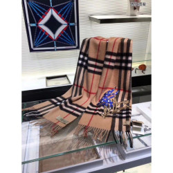 Qualità superiore replica Sciarpa Classic Cashmere con Cammelli Motivi