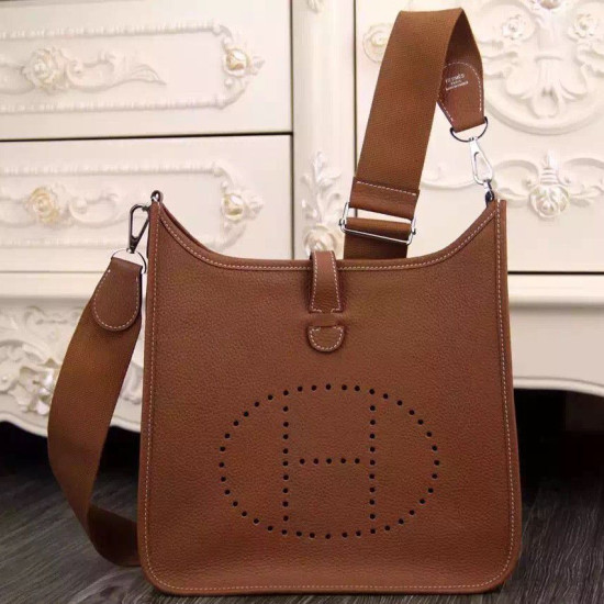 Borsa Hermes Evelyne II TPM e III PM Marrone Borsa Hermes Evelyne II TPM e III PM Marrone